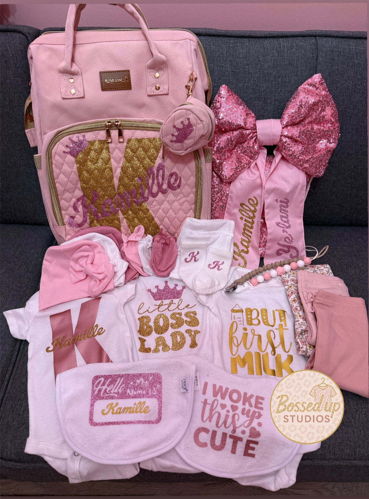 Custom Baby Bundle With Canopy