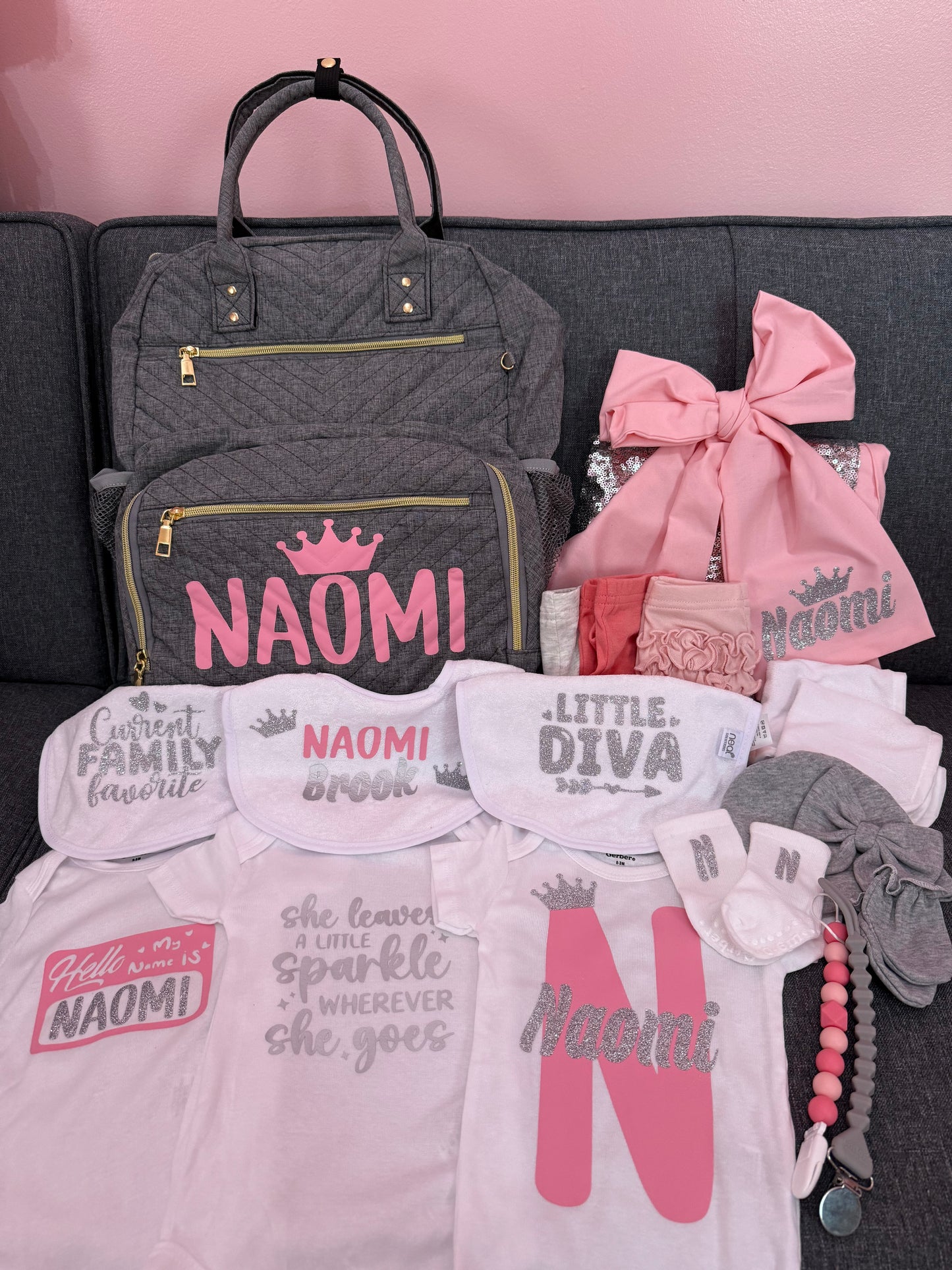 Custom Baby Bundle With Canopy