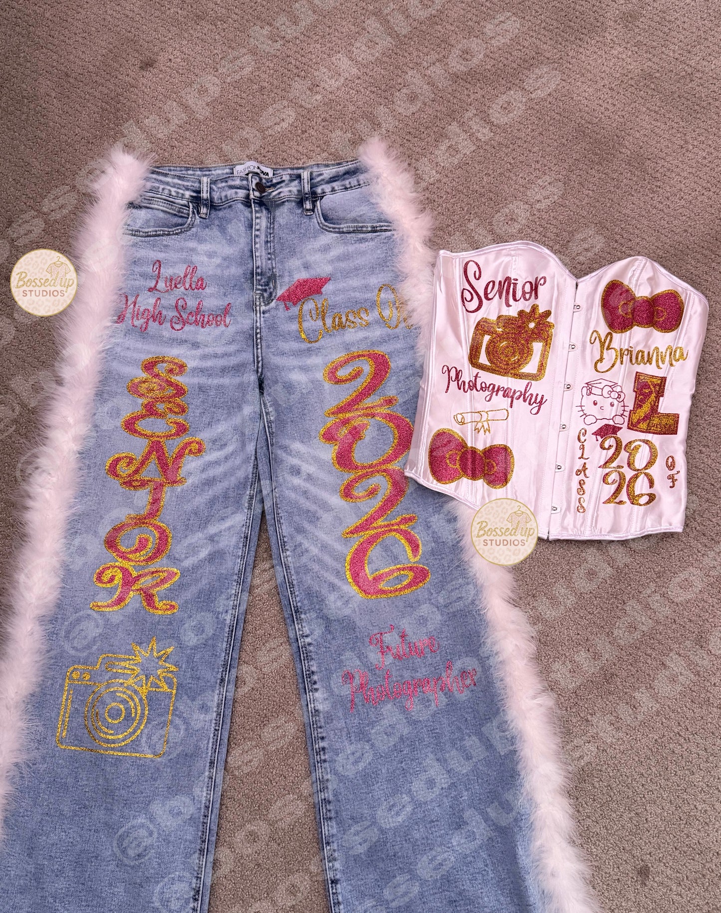 Corset & Pants Grad Set