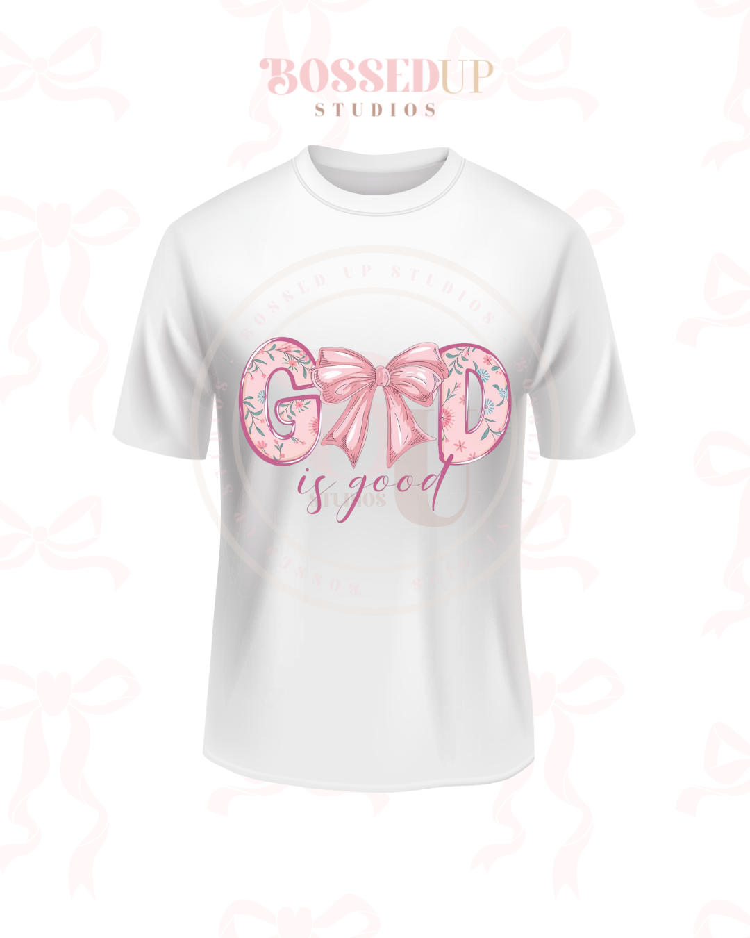 God Is Good Coquette T-Shirt